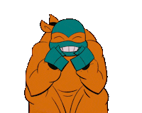Happy Rise Of The Teenage Mutant Ninja Turtles Sticker by Nickelodeon