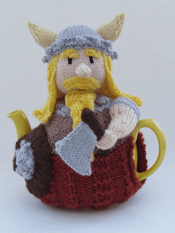 TeaCosyFolk giphyupload viking knit teacosyfolk GIF