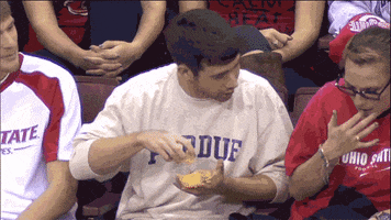 Ohio State Eating GIF by Ohio State Athletics