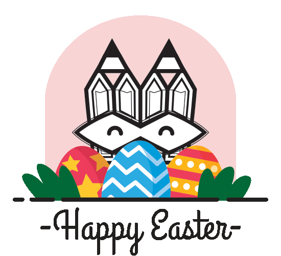 Easter Eggs Sticker by Stamatia Alexaki