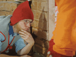 santa claus office christmas GIF by The Elves!
