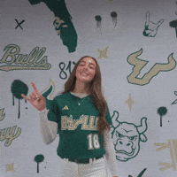 South Florida Horns Up GIF by USF Athletics