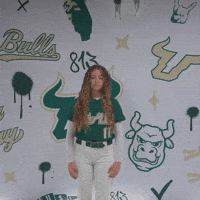 South Florida Horns Up GIF by USF Athletics