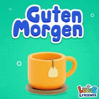 Good Morning Gm GIF by Lucas and Friends by RV AppStudios