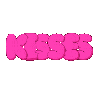 Anya_Hindmarch pink kiss kisses ah Sticker