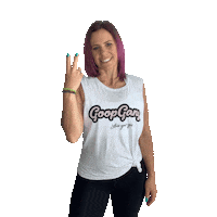 Peace And Love Sticker by Goop Gang