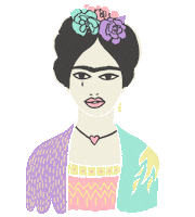 Women Colores Sticker by aire retro
