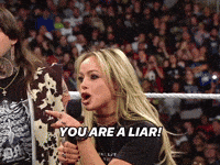 You Are Lying Wwe Raw GIF