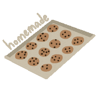 Comida Baking Sticker by lakenbiletskiart