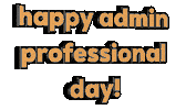 Admin Day Sticker by Alissandra
