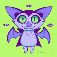 bowsully animation illustration halloween spooky GIF