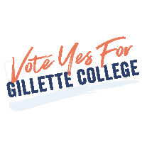 Gillette College Sticker by Yes for Gillette