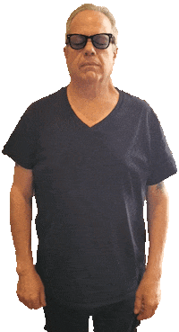 belluccipizza sunglasses chef blink belluccipizza Sticker