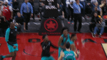 celebrate pumped up GIF by NBA