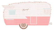 Discover Camping Car Sticker by Julie Flamingo