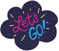 Lets Go Travel Sticker