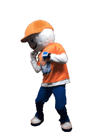golfraak golfraak spotmascotte golfisaltijdraak Sticker