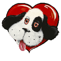 Valentines Day Heart Sticker by Dexter's Deli