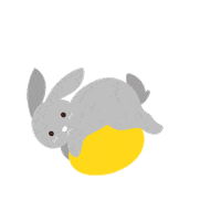 Food Bunny Sticker