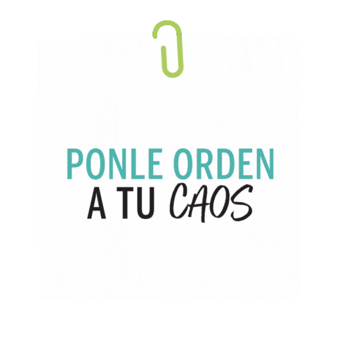 Ponleordenatucaos Sticker by QUO VADIS BLOGS