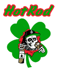 Los Angeles Irish Sticker by HOT ROD LA
