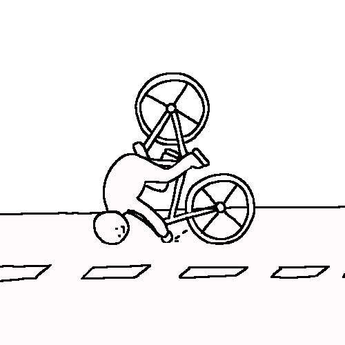 Upside Down Wtf Sticker by Master Tingus