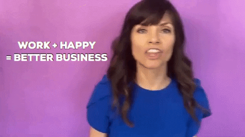 YourHappyWorkplace giphygifmaker human resources your happy workplace wendy conrad GIF