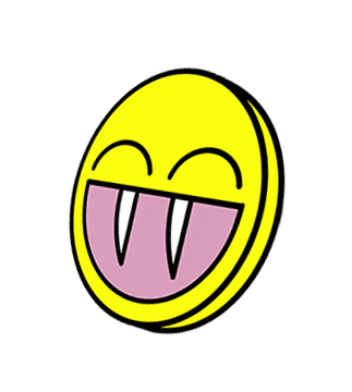 Fangs GIF by Motherbrainart