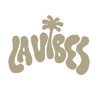 bedvibesonly la los angeles palm tree west coast Sticker