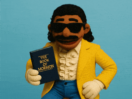 Book Of Mormon Puppet GIF by Jukebox Saints
