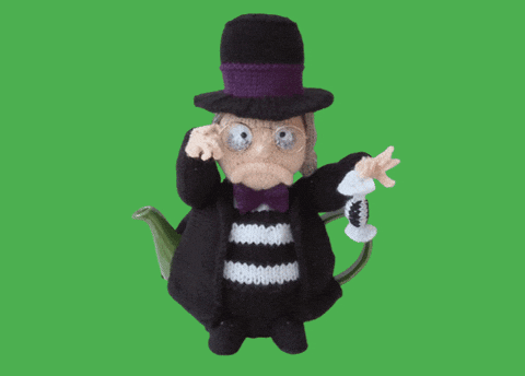 Merry Christmas Scrooge GIF by TeaCosyFolk