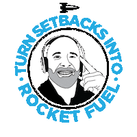 Rocket Fuel Sticker by Mike Croc