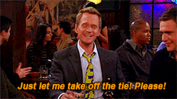 Blair201099 giphyupload barney stinson slap bet ducky tie GIF