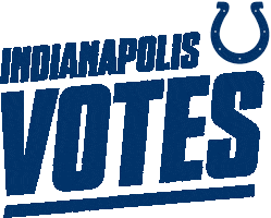 Voting Indianapolis Colts Sticker by NFL