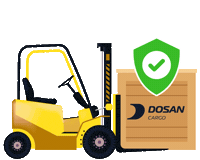 Carga Segura Sticker by Dosan Cargo