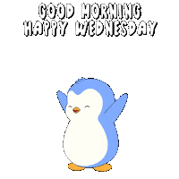 Excited Jump Sticker by Pudgy Penguins