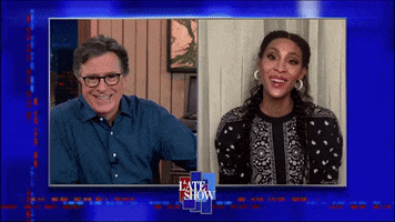 Stephen Colbert Mj Rodriguez GIF by The Late Show With Stephen Colbert