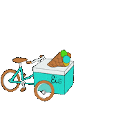 Icecream Cargobike Sticker