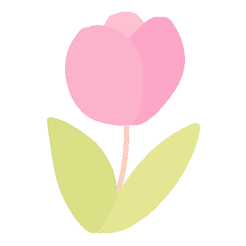 Pink Flower Sticker
