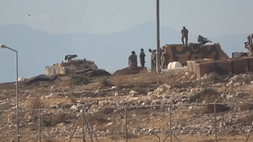Turkish Forces Deployed At Syrian Border Before Expected Military Operation