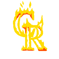Colorado Rockies Fire Sticker by AIRVOID