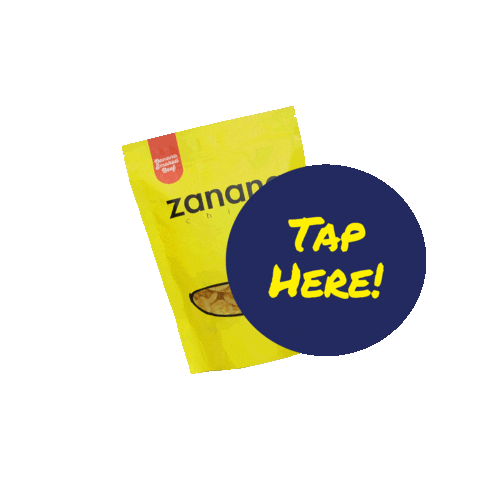 banana tap Sticker by Zanana Chips Indonesia