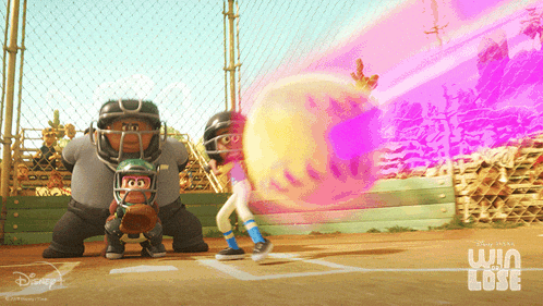 Home Run Boom GIF by Disney Pixar