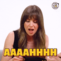 Alison Brie Hot Ones GIF by First We Feast