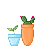 abidoodleproductions dance plant plants cactus Sticker