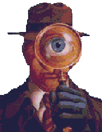crime detective Sticker