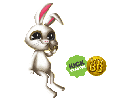 money bunny Sticker