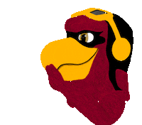 Heart Sticker by University of Louisiana Monroe