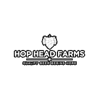 hopheadfarms beer hops hhf hophead Sticker