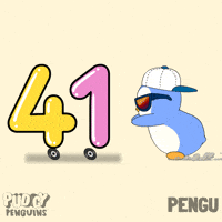 6 7 Penguin GIF by Pudgy Penguins